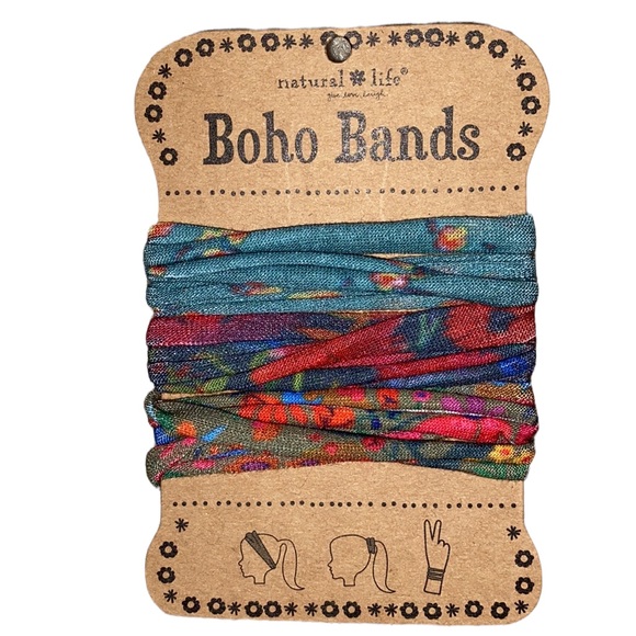 NATURAL LIFE Accessories - NEW boho band set  (hair ties)